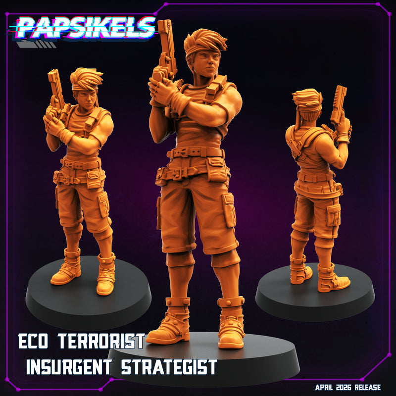Eco-Activist Miniatures | Cyberpunk | Papsikels