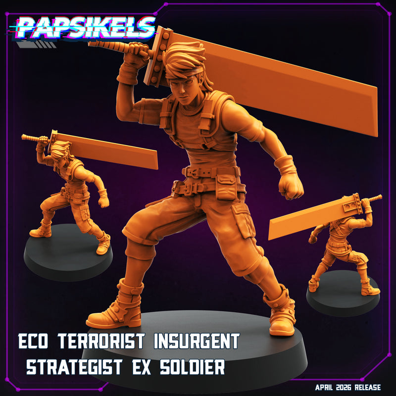 Eco-Activist Miniatures | Cyberpunk | Papsikels