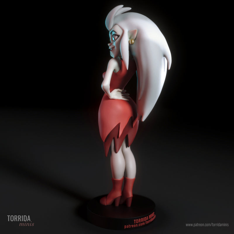 Eda | Pin-Up Statue Fan Art Miniature Unpainted | Torrida Minis