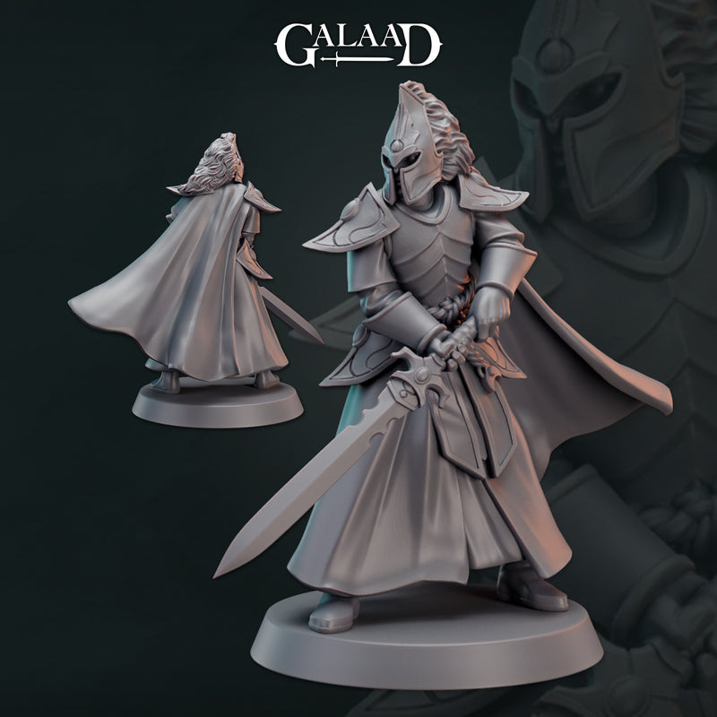 Elf Fighters Warband Miniatures | Fantasy Miniature | Galaad Miniatures