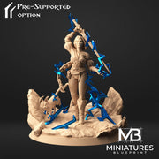 Elvania Bladeslinger (No Lightning) | Elementalist | Miniatures Blueprint TabletopXtra