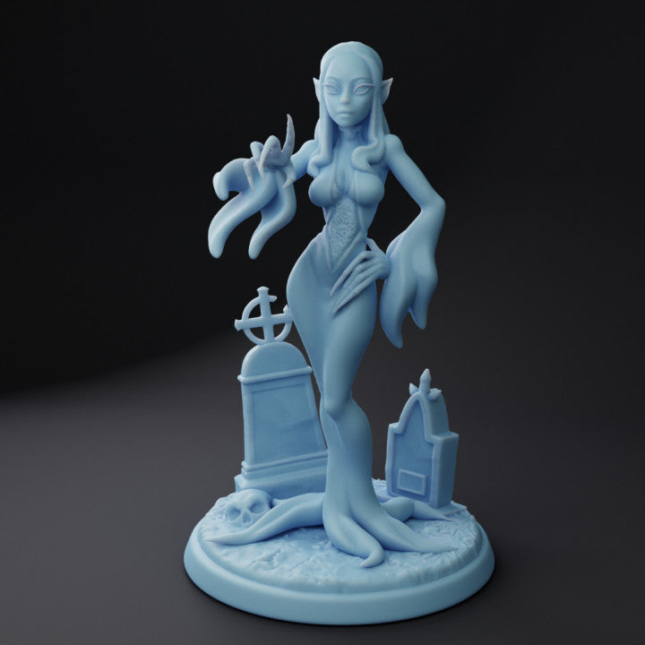 Embulma Evves | Spooky Vamps Miniatures | Fantasy Miniature | Twin Goddess Miniatures TabletopXtra