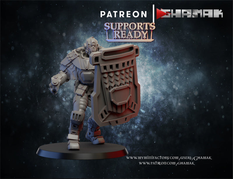Enforcer 2 | Wachennen | Fantasy Miniature | Ghamak TabletopXtra