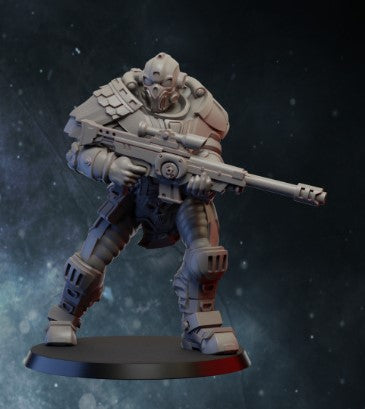 Enforcer 5 | Wachennen | Fantasy Miniature | Ghamak TabletopXtra
