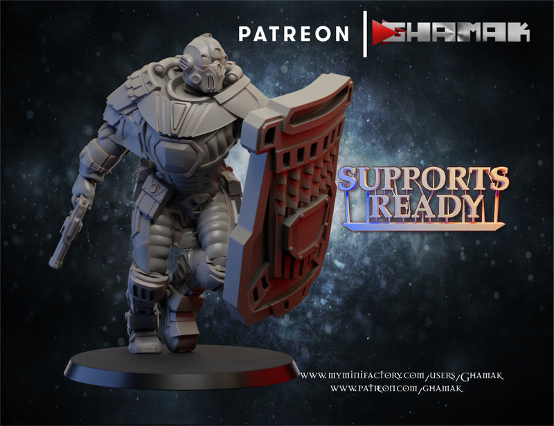 Enforcer Miniatures | Wachennen | Fantasy Miniature | Ghamak TabletopXtra