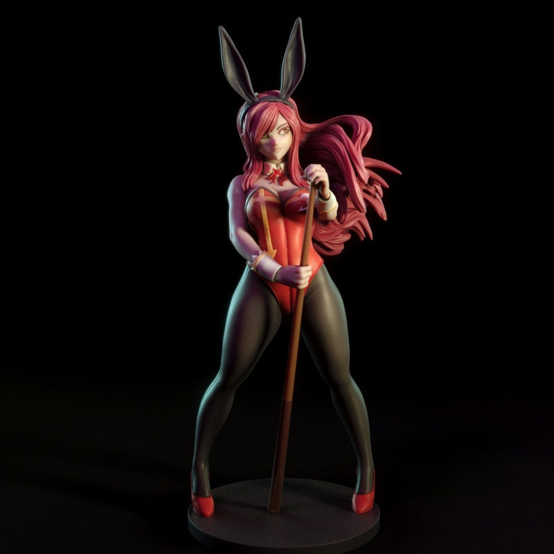 Ezra Bunny | Pin-Up Statue Fan Art Miniature Unpainted | Torrida Minis