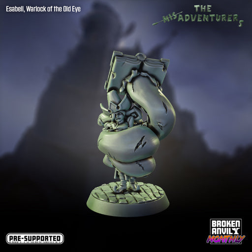 Esabell Warlock of the Old Eye | Mis-Adventurers | Tabletop RPG Miniature TabletopXtra