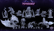 Everlasting Shadow Netherdeep Miniatures (Full Set) | Fantasy Miniature | Mini Monster Mayhem TabletopXtra
