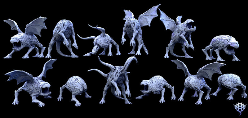 Everlasting Shadow Netherdeep Miniatures (Full Set) | Fantasy Miniature | Mini Monster Mayhem TabletopXtra