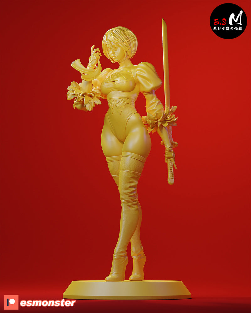 Too Bee | Pin-Up Statue Fan Art Miniature Unpainted | E.S Monster