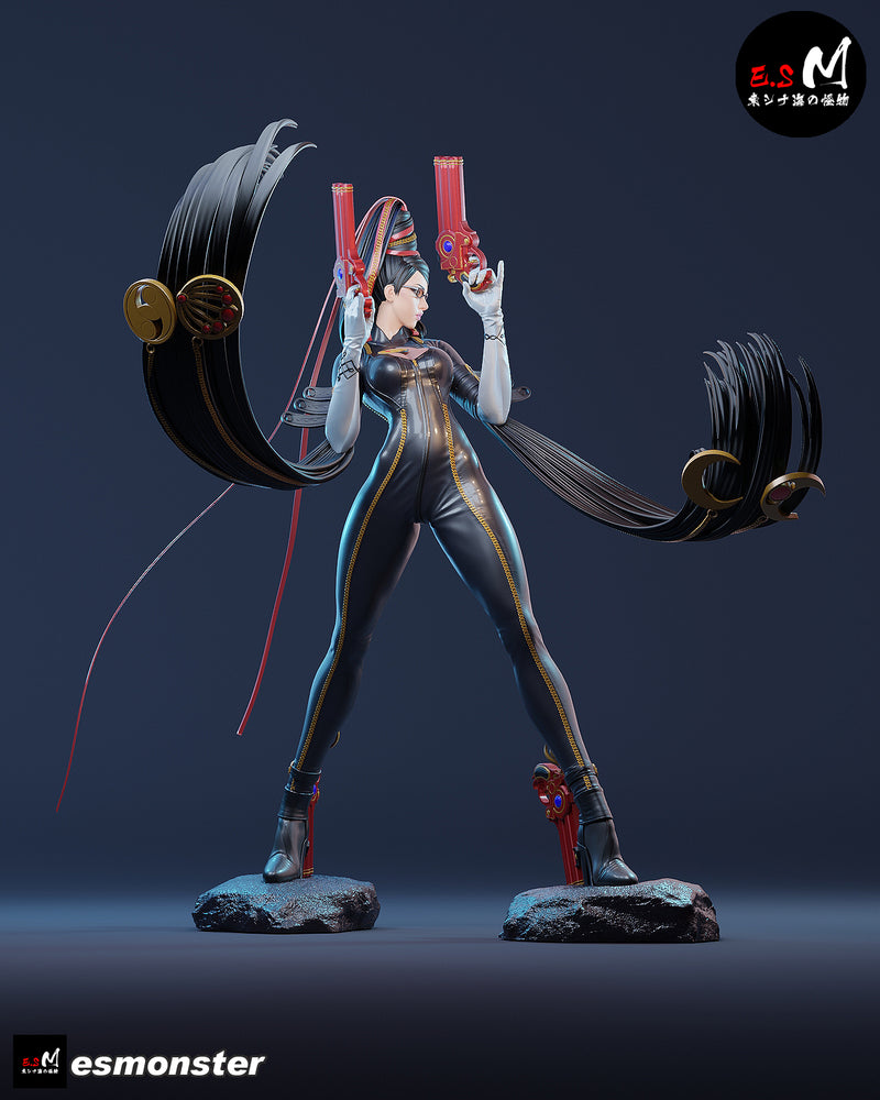 Bayonetta | Fan Art Statue Scale Model Kit Unpainted | E.S Monster