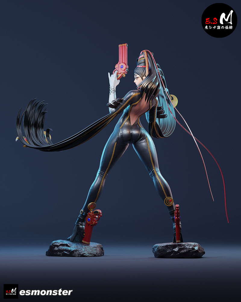 Bayonetta | Fan Art Statue Scale Model Kit Unpainted | E.S Monster