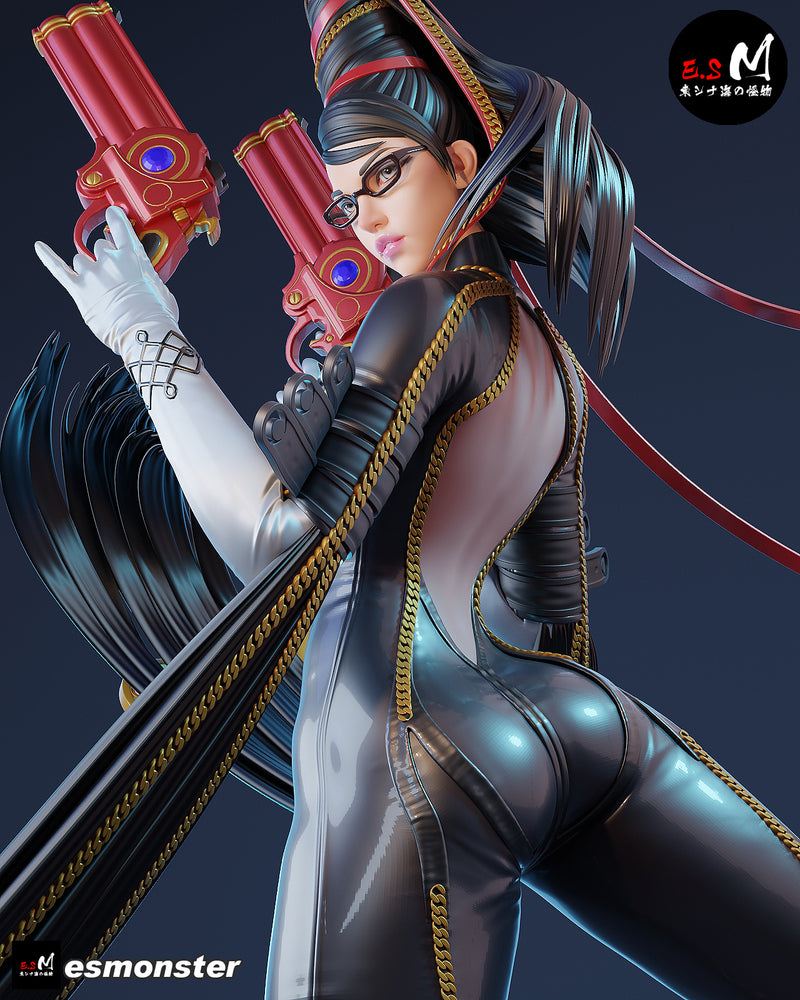 Bayonetta | Fan Art Statue Scale Model Kit Unpainted | E.S Monster