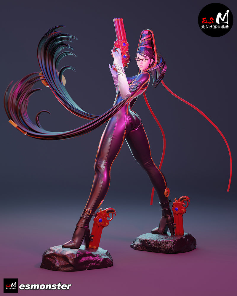 Bayonetta | Fan Art Statue Scale Model Kit Unpainted | E.S Monster