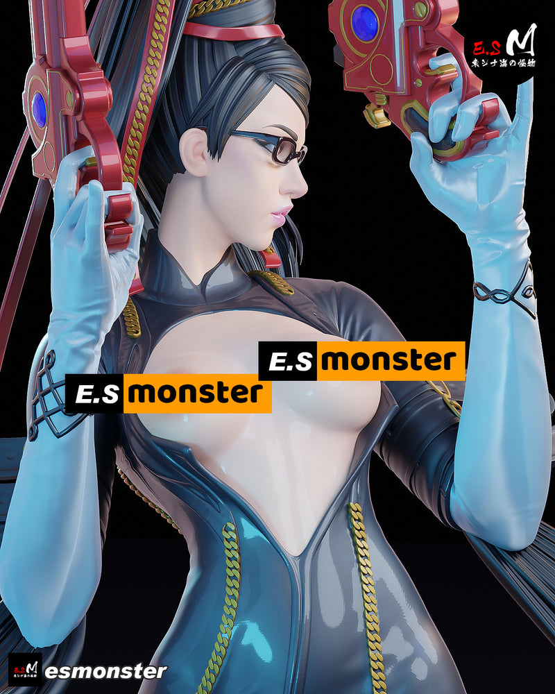 Bayonetta | Fan Art Statue Scale Model Kit Unpainted | E.S Monster