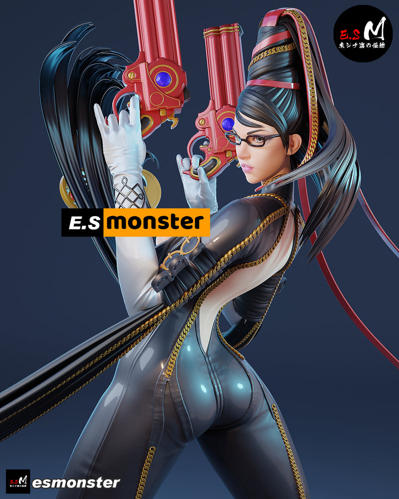 Bayonetta | Fan Art Statue Scale Model Kit Unpainted | E.S Monster