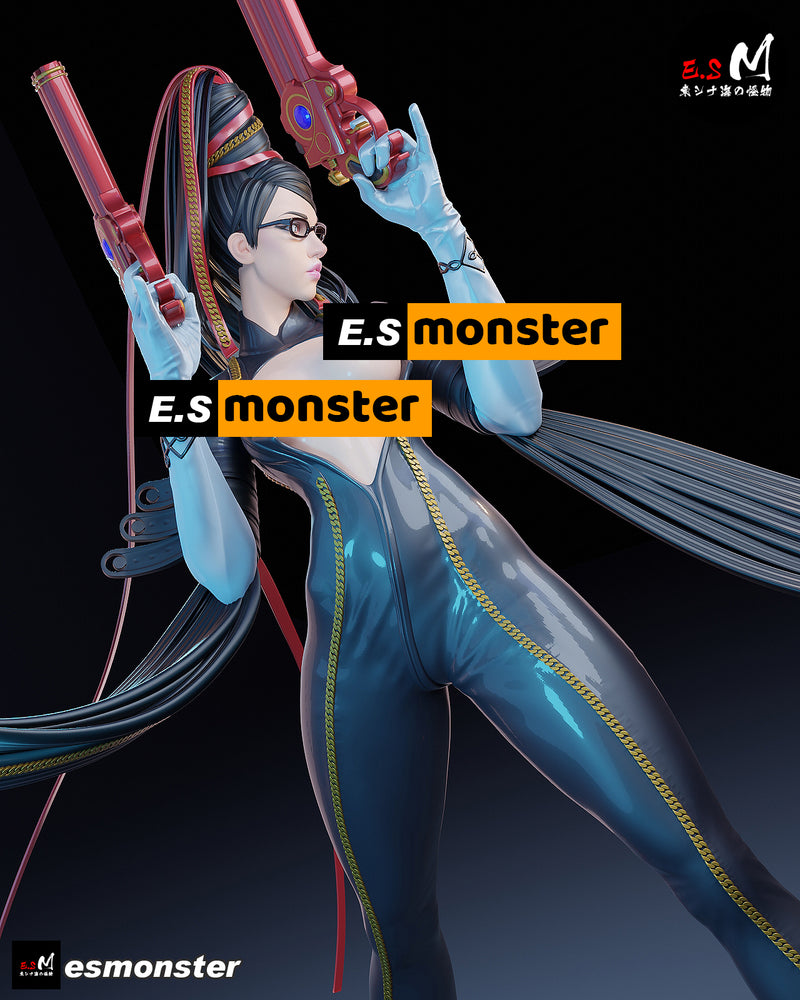 Bayonetta | Fan Art Statue Scale Model Kit Unpainted | E.S Monster