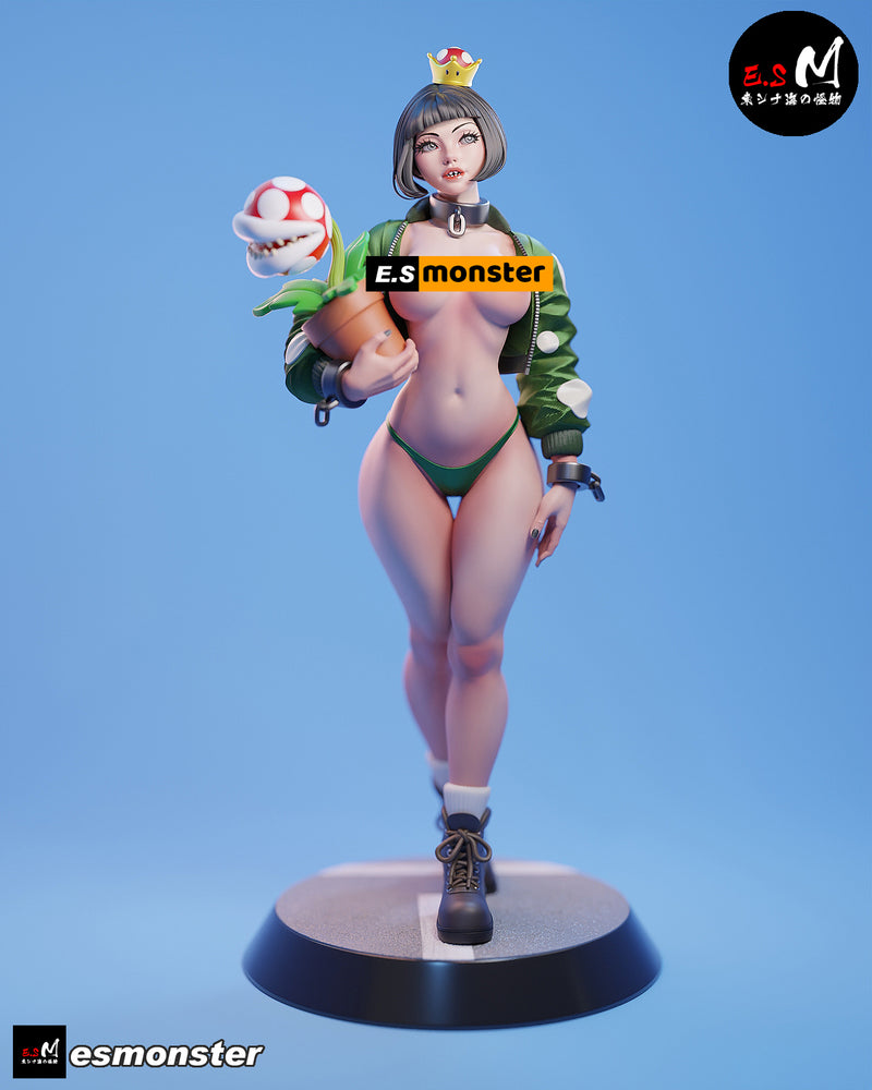 Chompette | Pin-Up Statue Fan Art Miniature Unpainted | E.S Monster