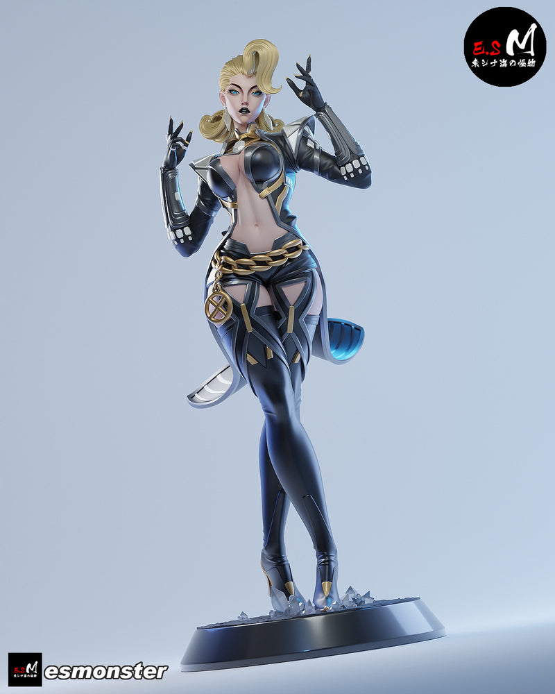 Frost | Pin-Up Statue Fan Art Miniature Unpainted | E.S Monster