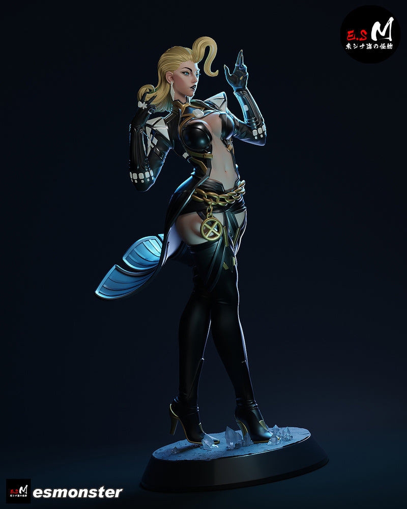 Frost | Pin-Up Statue Fan Art Miniature Unpainted | E.S Monster