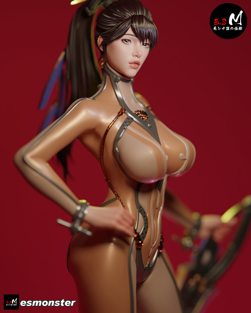 Eve | Pin-Up Statue Fan Art Miniature Unpainted | E.S Monster