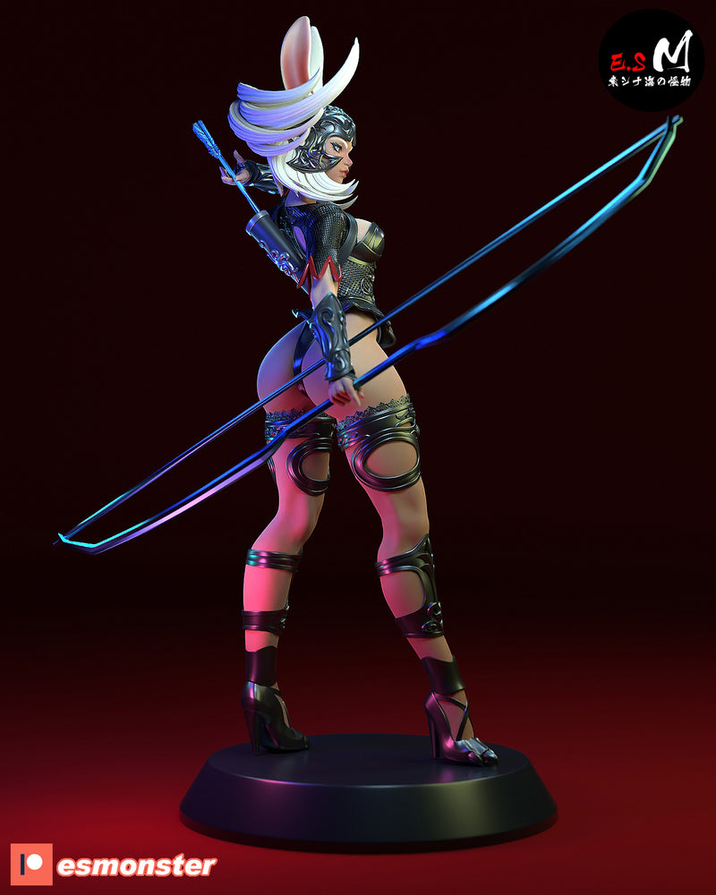 Frahn | Pin-Up Statue Fan Art Miniature Unpainted | E.S Monster