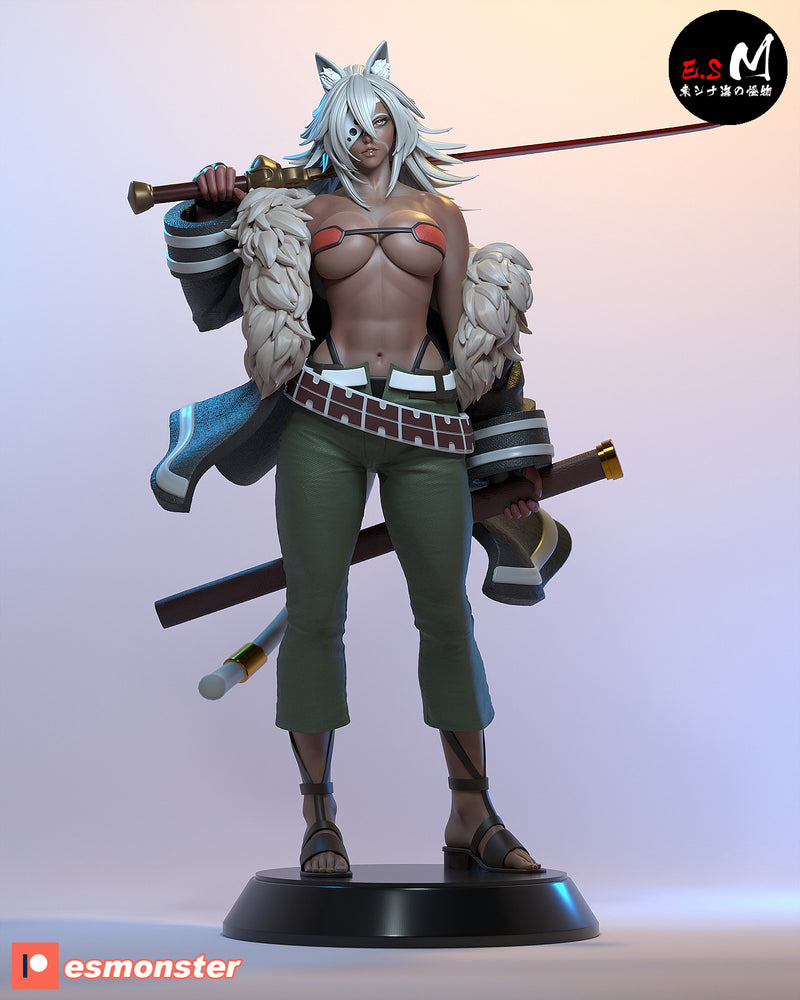 Ghislaine | Fan Art Statue Scale Model Kit Unpainted | E.S Monster