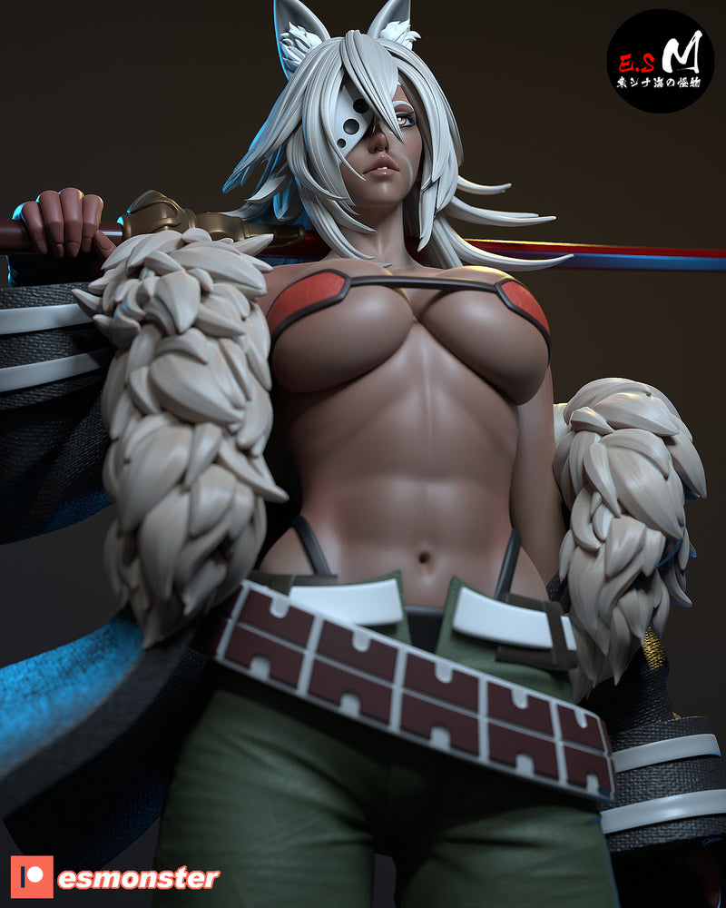 Ghislaine | Fan Art Statue Scale Model Kit Unpainted | E.S Monster