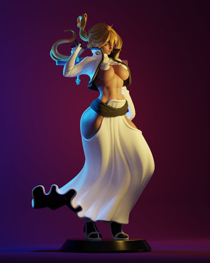 Halli-B | Pin-Up Statue Fan Art Miniature Unpainted | E.S Monster