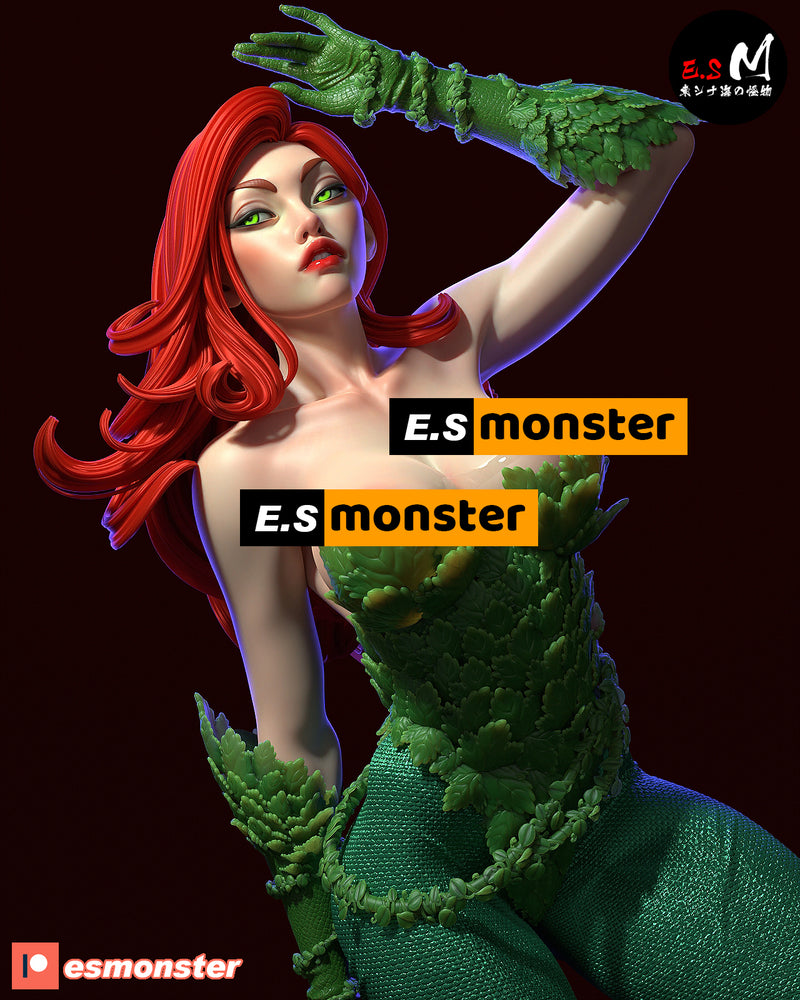 Ivy | Pin-Up Statue Fan Art Miniature Unpainted | E.S Monster