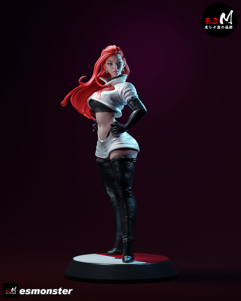 Jessie | Pin-Up Statue Fan Art Miniature Unpainted | E.S Monster