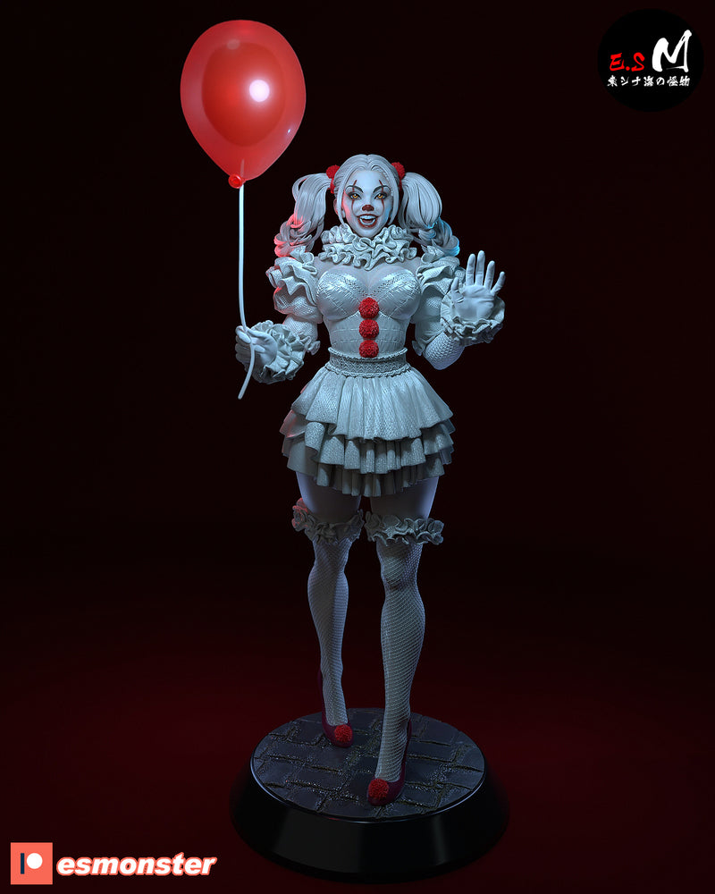IT | Pin-Up Statue Fan Art Miniature Unpainted | E.S Monster