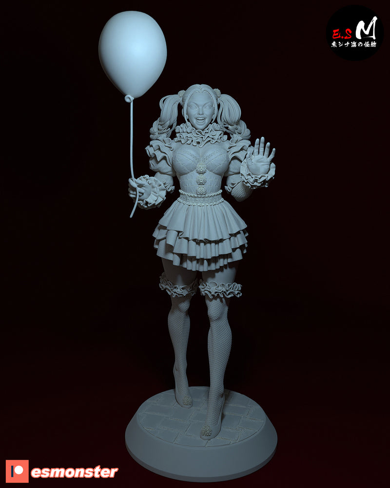 IT | Pin-Up Statue Fan Art Miniature Unpainted | E.S Monster