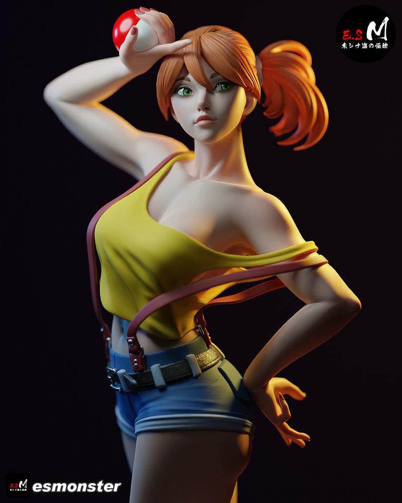 Misty | Pin-Up Statue Fan Art Miniature Unpainted | E.S Monster