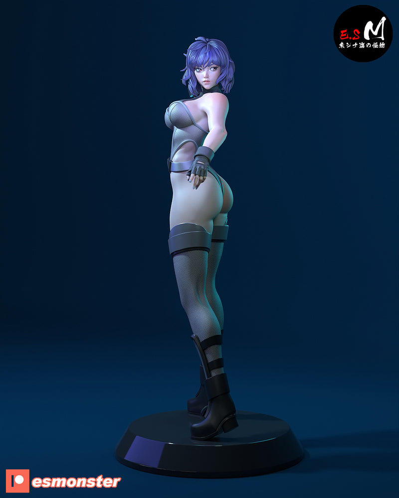Motoko | Pin-Up Statue Fan Art Miniature Unpainted | E.S Monster