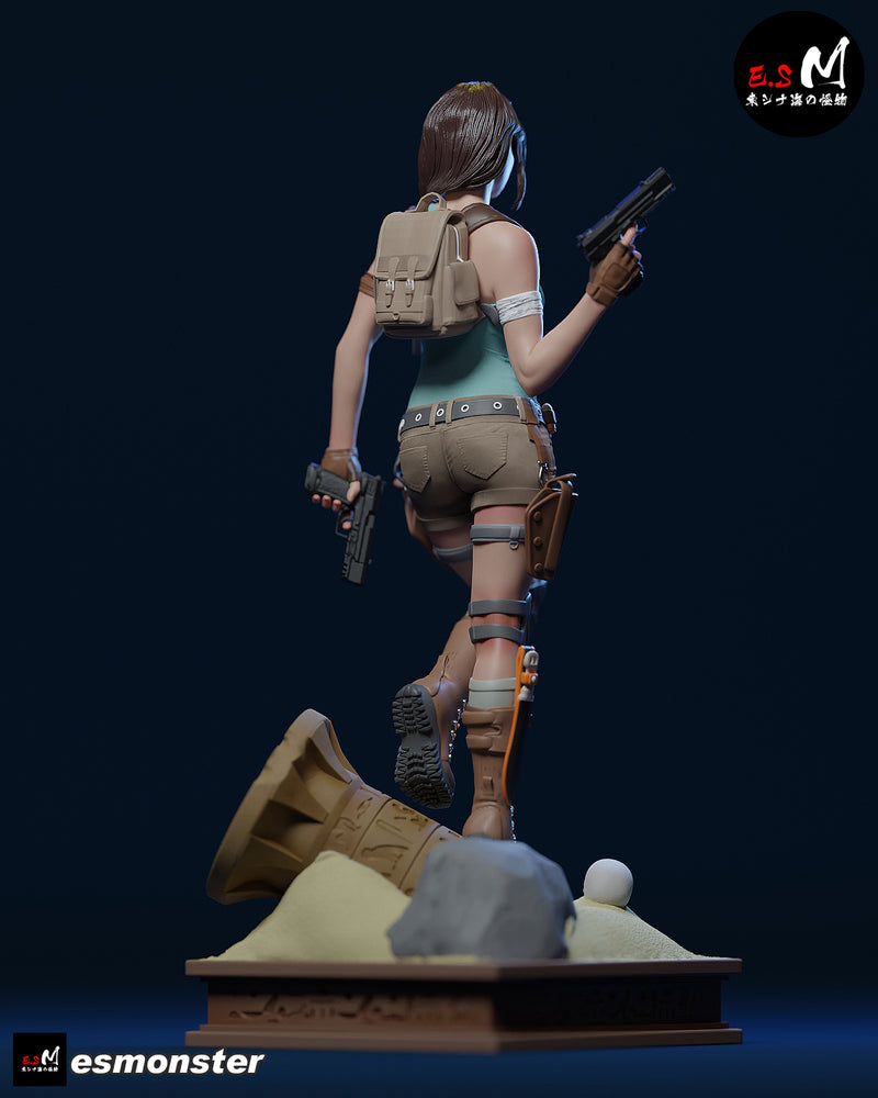 Rala | Pin-Up Statue Fan Art Miniature Unpainted | E.S Monster