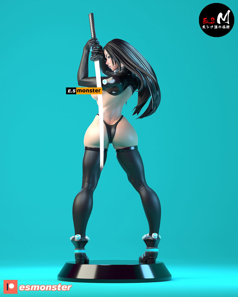 Reikia | Pin-Up Statue Fan Art Miniature Unpainted | E.S Monster