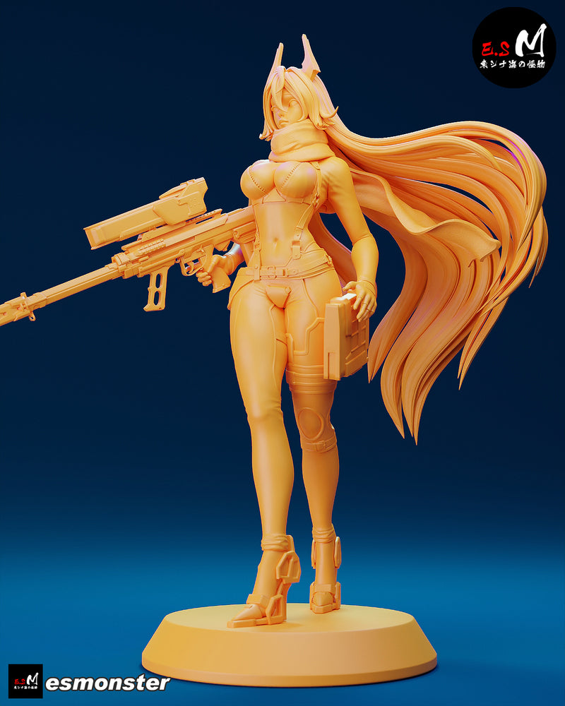 Red Hood | Pin-Up Statue Fan Art Miniature Unpainted | E.S Monster