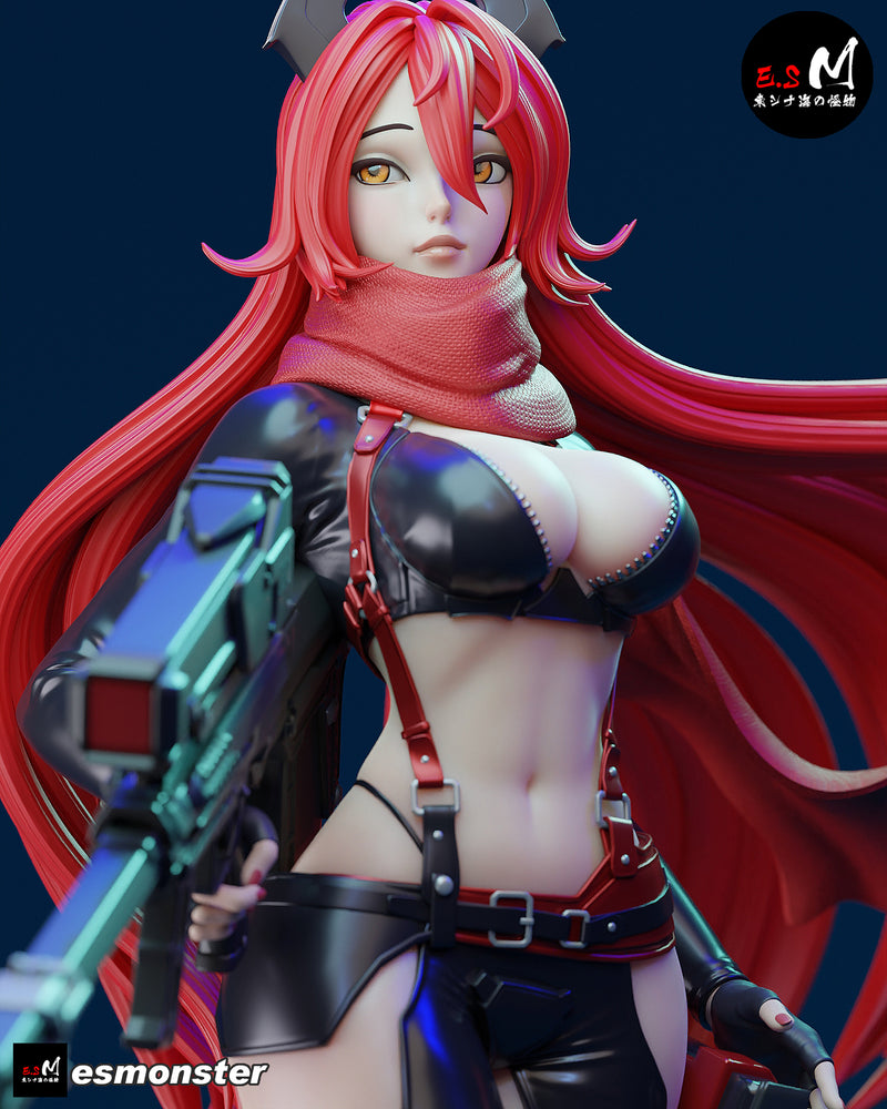 Red Hood | Pin-Up Statue Fan Art Miniature Unpainted | E.S Monster