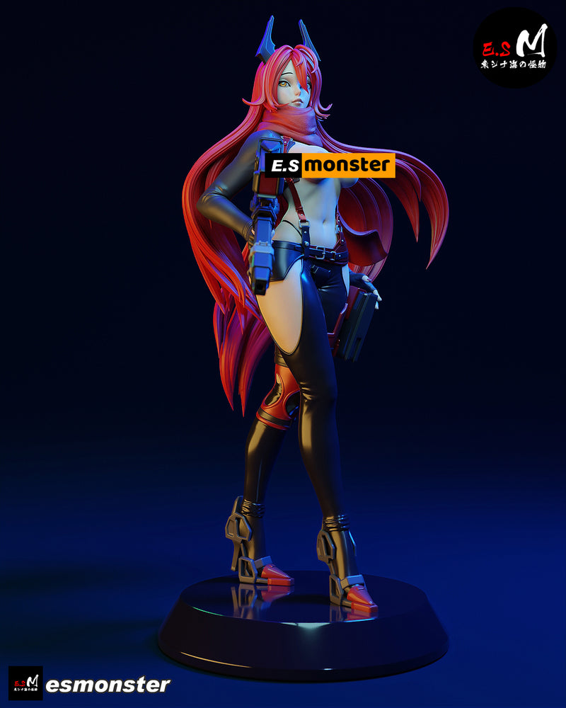 Red Hood | Pin-Up Statue Fan Art Miniature Unpainted | E.S Monster