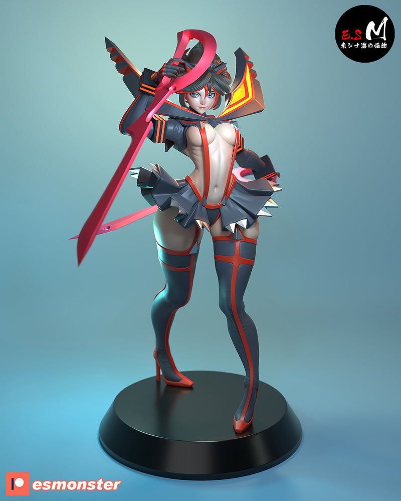 Ryukoi | Fan Art Statue Scale Model Kit Unpainted | E.S Monster