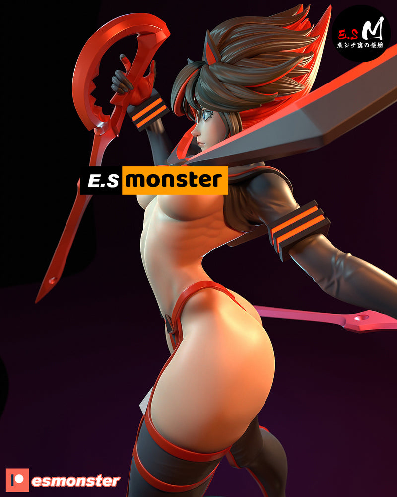 Ryukoi | Fan Art Statue Scale Model Kit Unpainted | E.S Monster