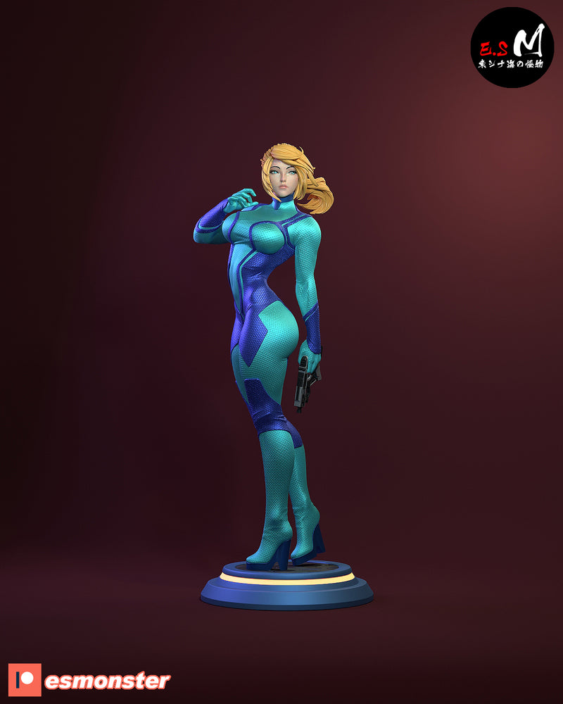 Samaran | Pin-Up Statue Fan Art Miniature Unpainted | E.S Monster