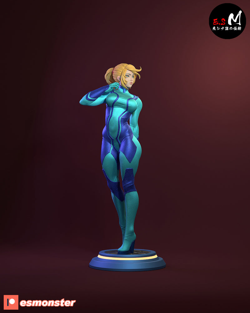 Samaran | Pin-Up Statue Fan Art Miniature Unpainted | E.S Monster