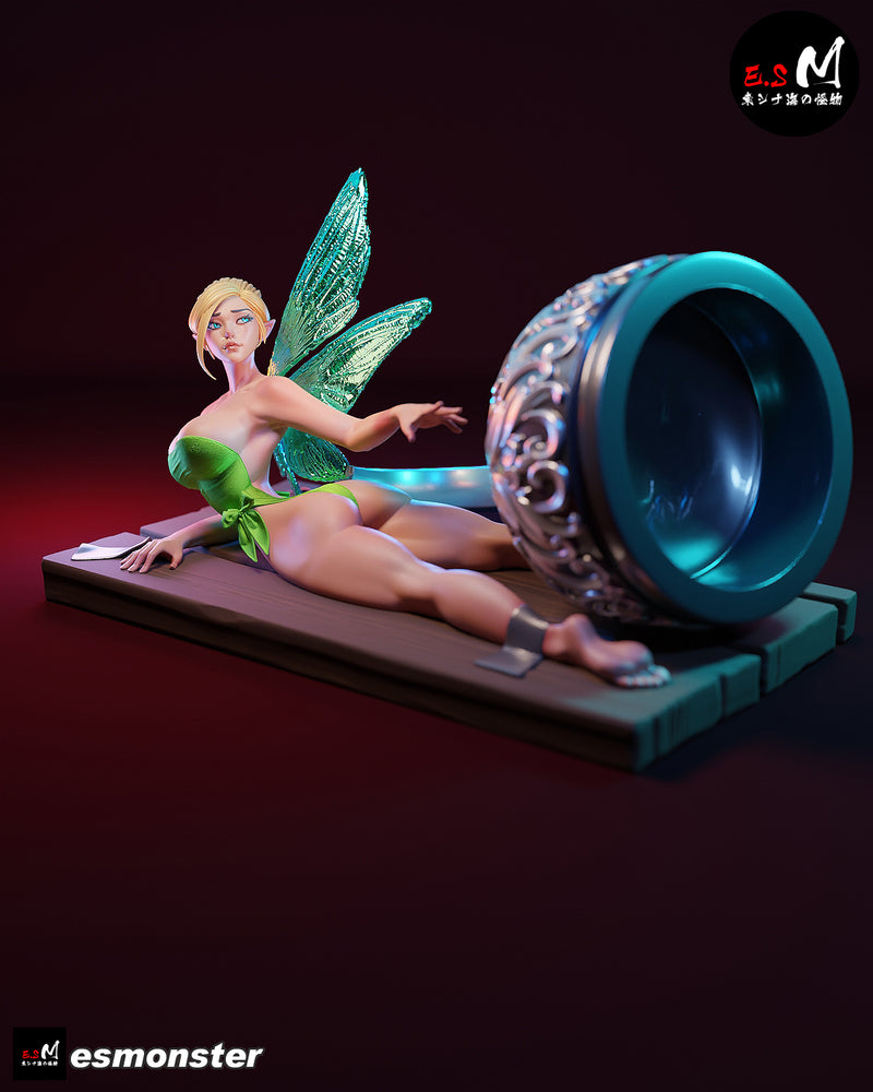 Tinkerbell | Pin-Up Statue Fan Art Miniature Unpainted | E.S Monster