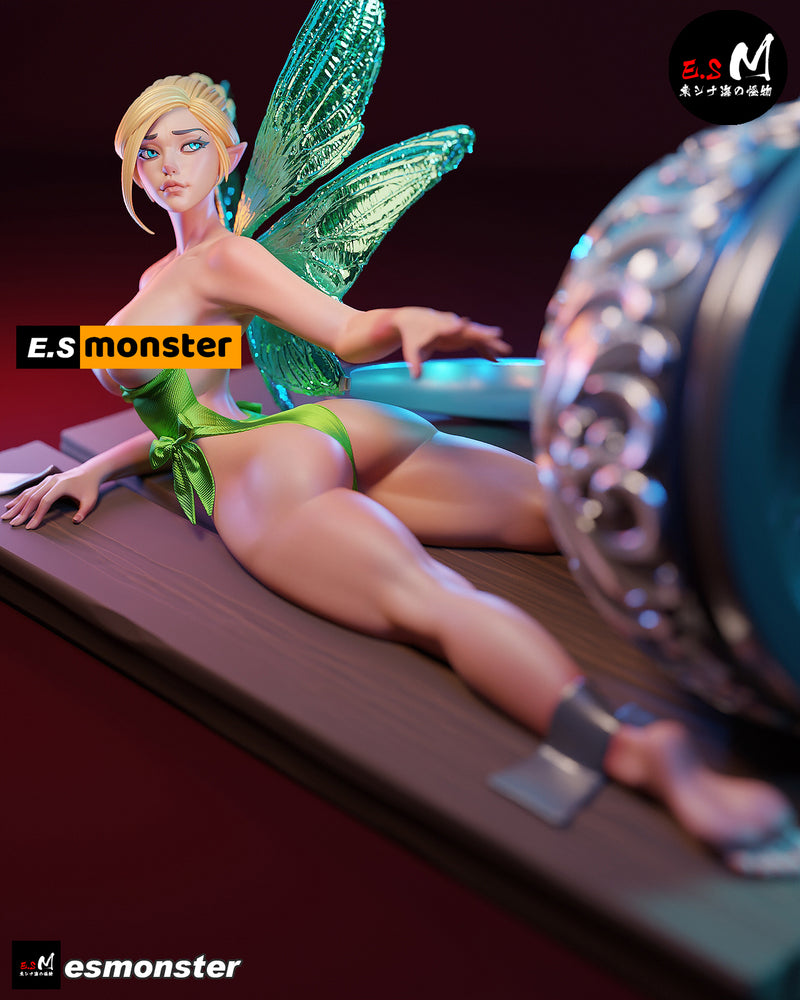 Tinkerbell | Pin-Up Statue Fan Art Miniature Unpainted | E.S Monster