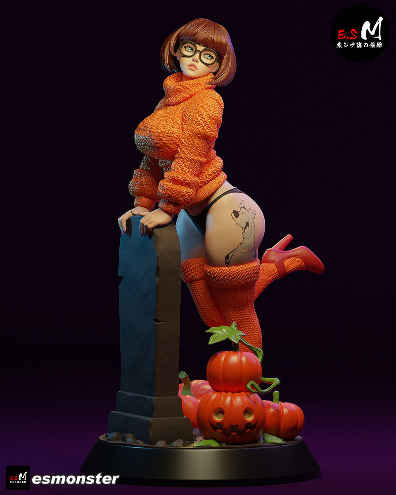 Velma | Fan Art Statue Scale Model Kit Unpainted | E.S Monster