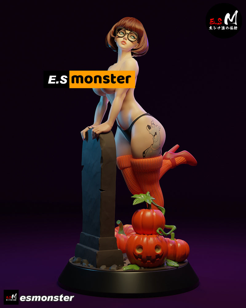 Velma | Fan Art Statue Scale Model Kit Unpainted | E.S Monster