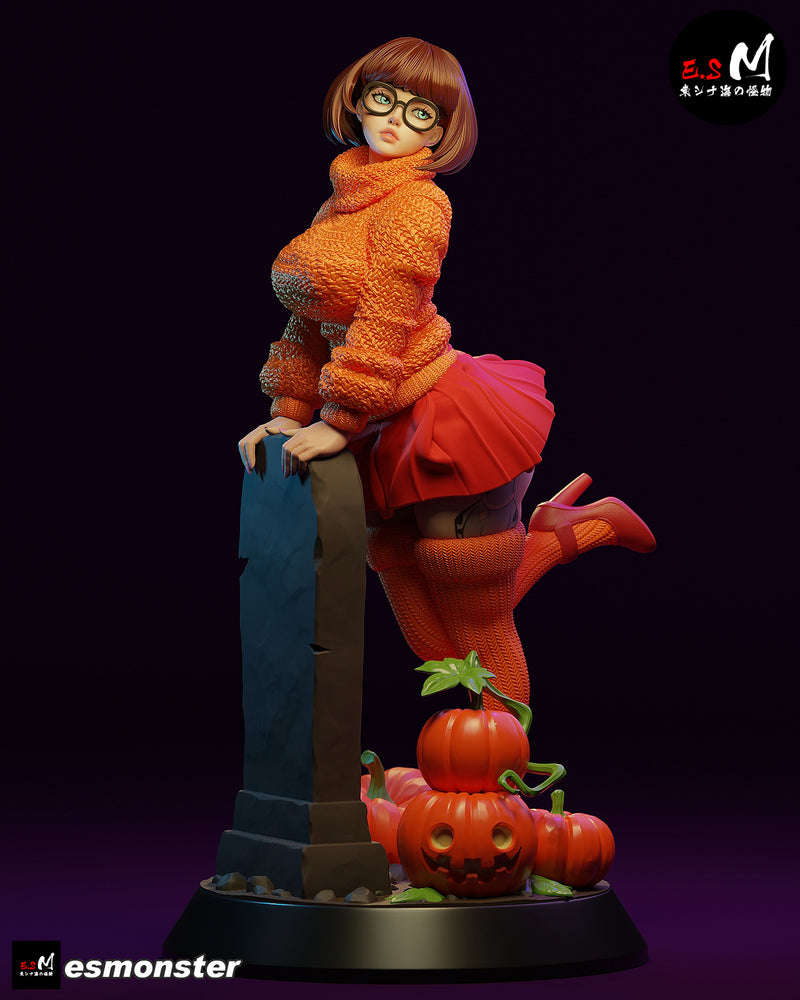 Velma | Fan Art Statue Scale Model Kit Unpainted | E.S Monster