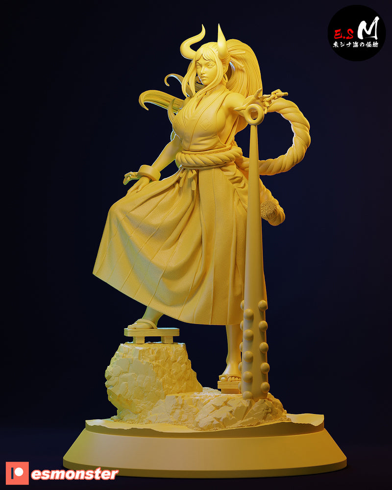 Yatomato | Pin-Up Statue Fan Art Miniature Unpainted | E.S Monster